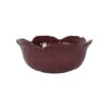 Coupelle Chou En Grès Aubergine D15cm - Chou