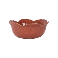 Coupelle Chou En Grès Rhubarbe D15cm - Chou