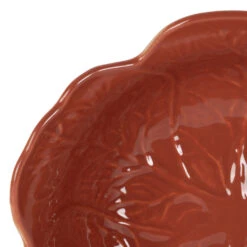 Coupelle Chou En Grès Rhubarbe D15cm - Chou 5 Coupelle Chou En Grès Rhubarbe D15cm - Chou -Magasin De Vaisselle Pour La Maison coupelle chou en gres rhubarbe d15cm chou 40065 40065 DET02 WEB
