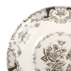 Coupelle En Faïence Gris D15.5cm - Clothilde -Magasin De Vaisselle Pour La Maison coupelle en faience gris d15 5cm clothilde 200492 200492 DET02 WEB 1