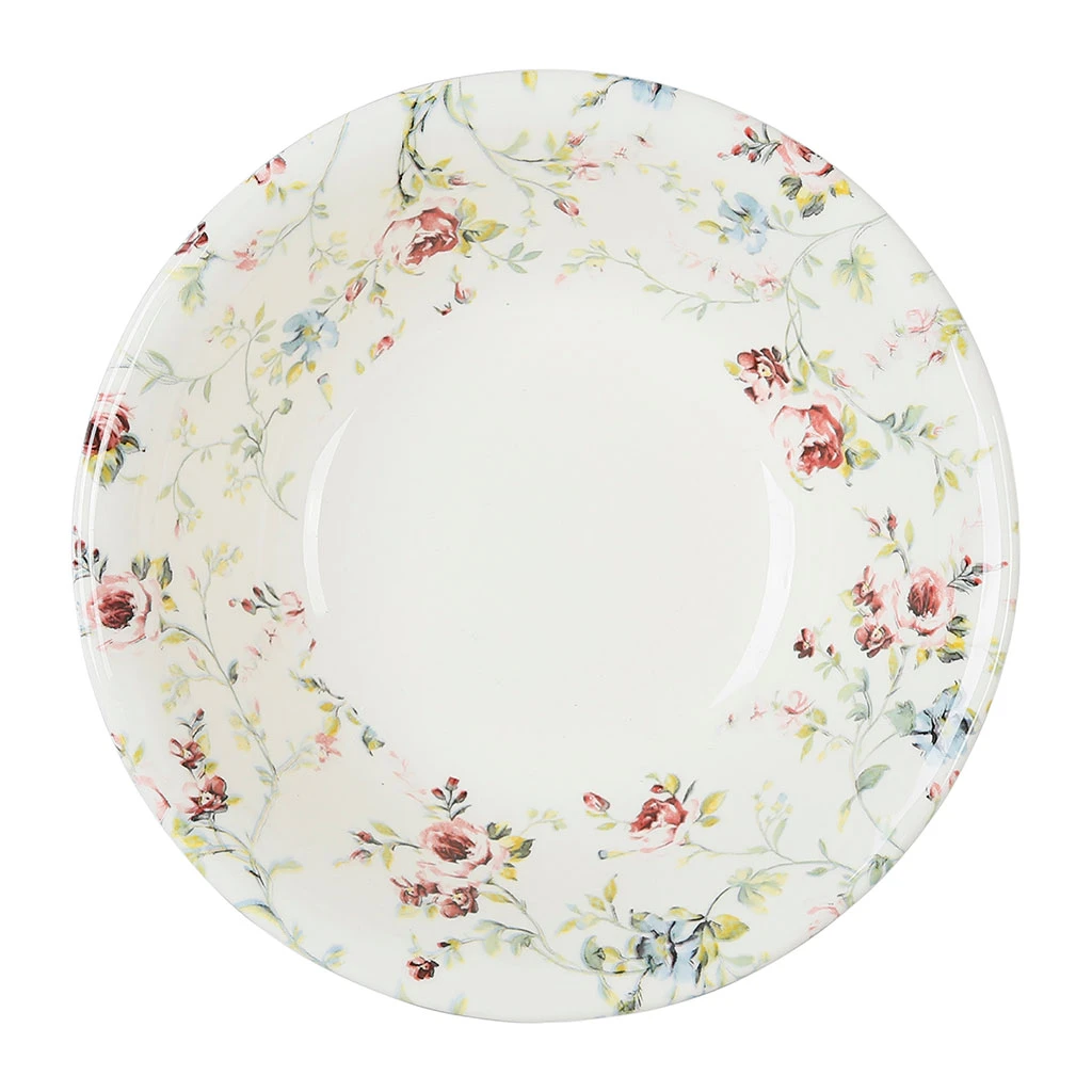 Coupelle En Faïence Multicolore D15.5cm - P'tites Fleurs 1 Coupelle En Faïence Multicolore D15.5cm - P'tites Fleurs