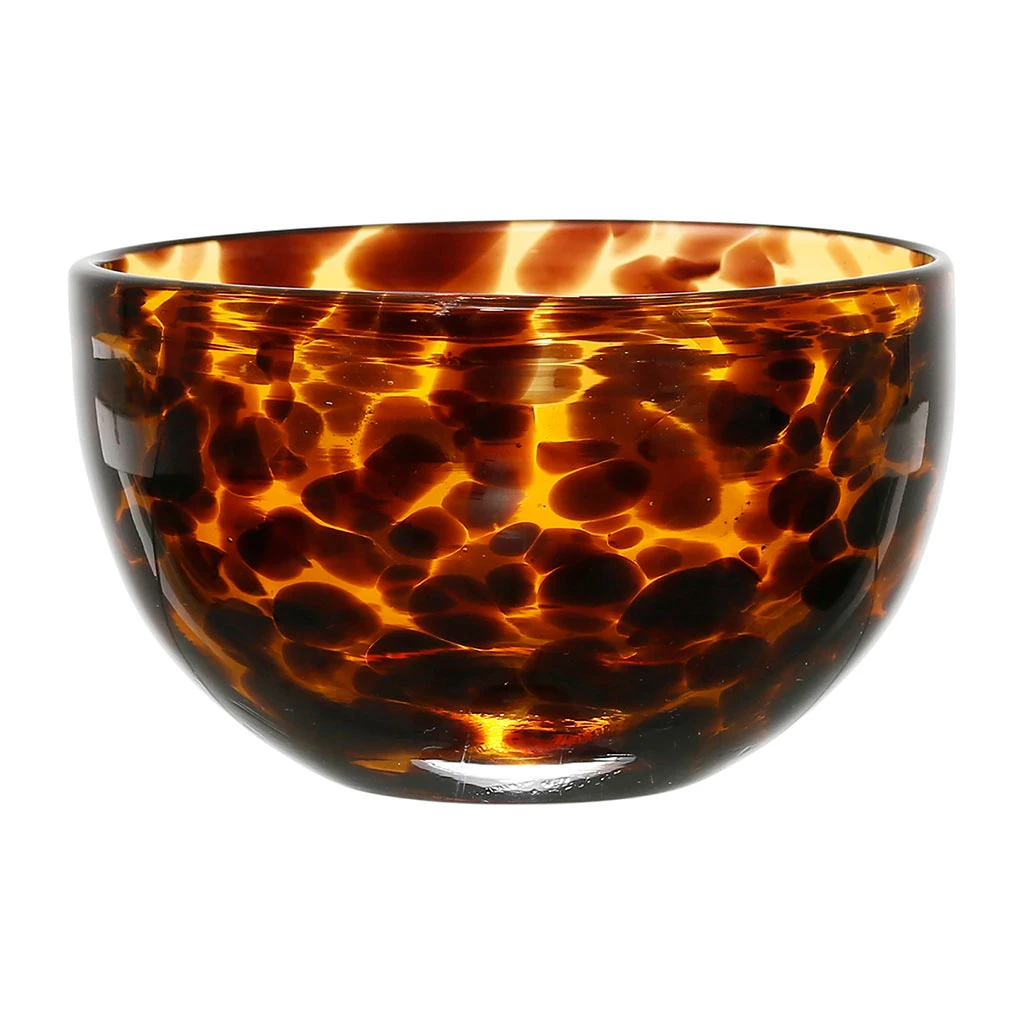 Coupelle En Verre Ambre D11xh6.5cm - Preline 1 Coupelle En Verre Ambre D11xh6.5cm - Preline