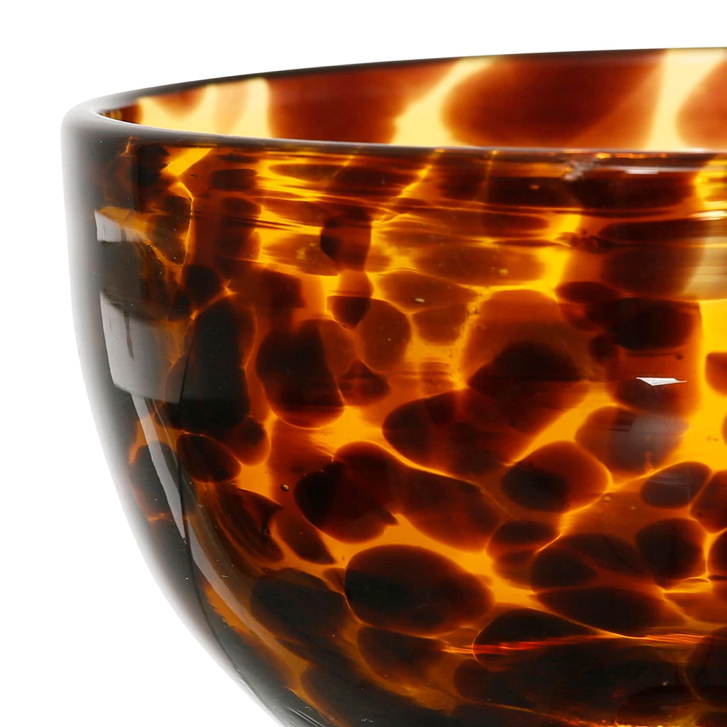 Coupelle En Verre Ambre D11xh6.5cm - Preline 2 Coupelle En Verre Ambre D11xh6.5cm - Preline – Image 2