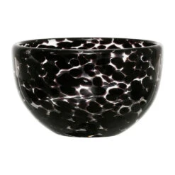 Coupelle En Verre Noir D11cm - Preline