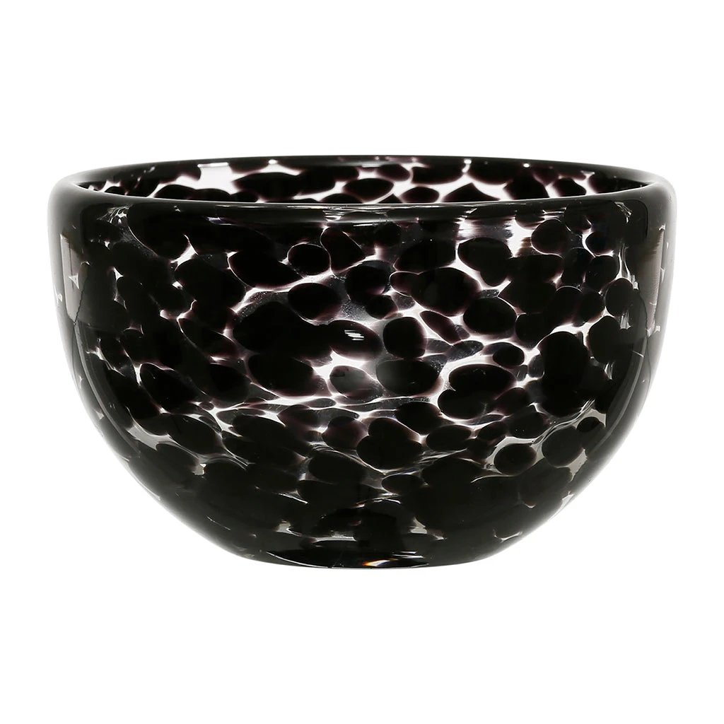Coupelle En Verre Noir D11cm - Preline 1 Coupelle En Verre Noir D11cm - Preline
