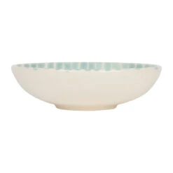 Coupelle Turquoise Réactif D16xh4.5cm En Faience - Raina
