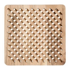 Dessous De Plat Carré Bois Natutel - Dalbert