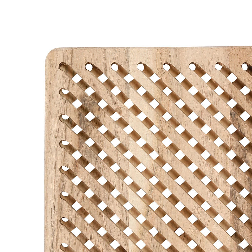 Dessous De Plat Carré Bois Natutel - Dalbert 2 Dessous De Plat Carré Bois Natutel - Dalbert – Image 2