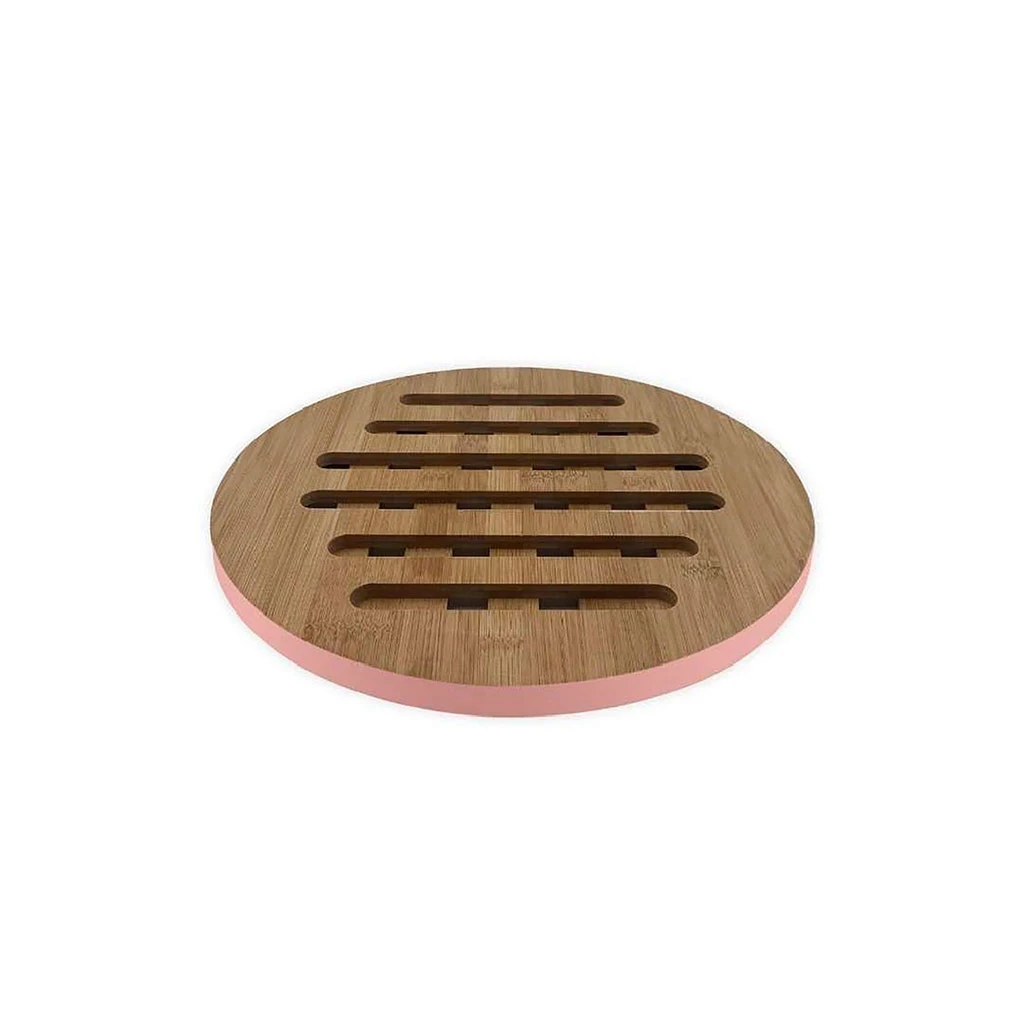 Dessous De Plat En Bambou - Guimauve 1 Dessous De Plat En Bambou - Guimauve