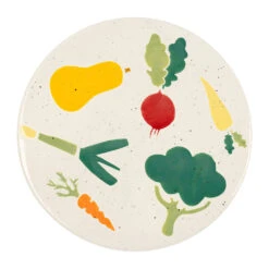Dessous De Plat En Grès Multicolore D20cm - P'tit Légume