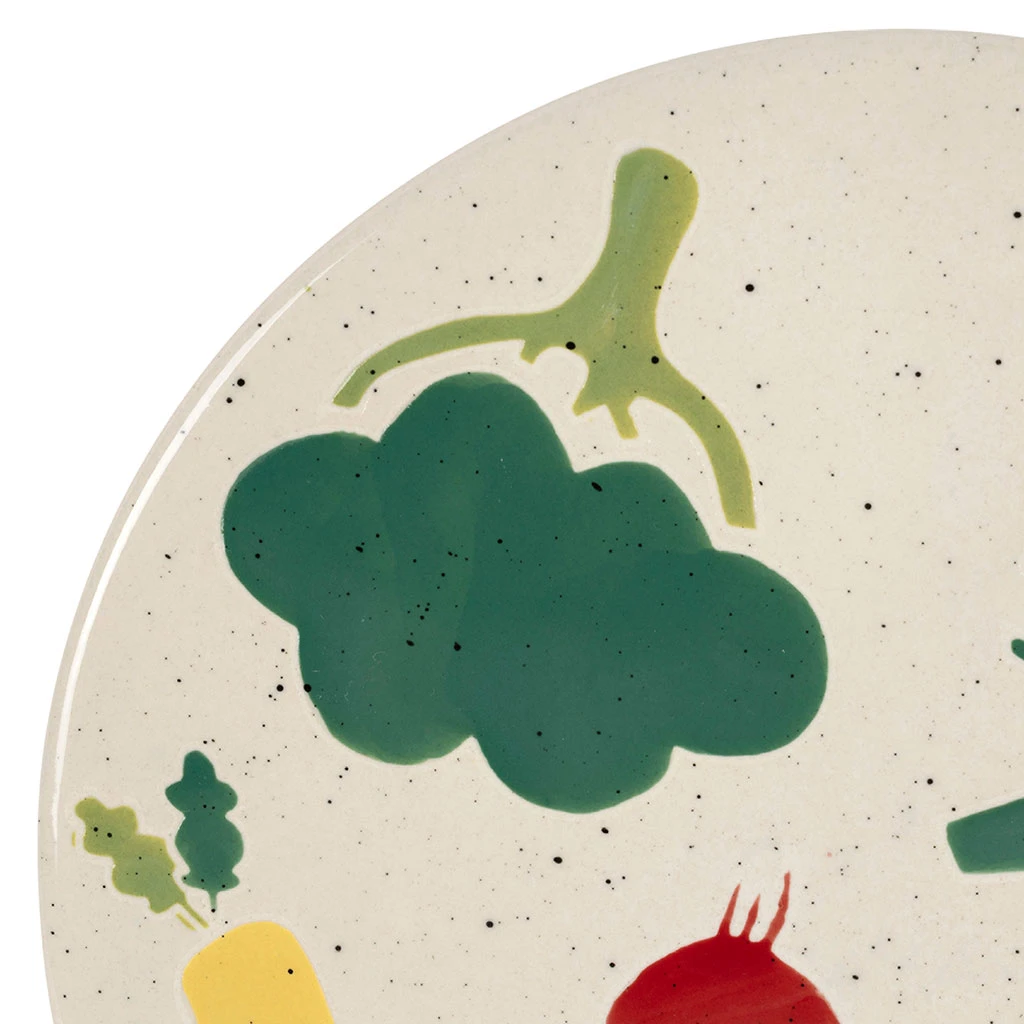 Dessous De Plat En Grès Multicolore D20cm - P'tit Légume 2 Dessous De Plat En Grès Multicolore D20cm - P'tit Légume – Image 2