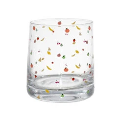 Gobelet En Verre Et Fruits Multicolore 25cl - Les Fruits