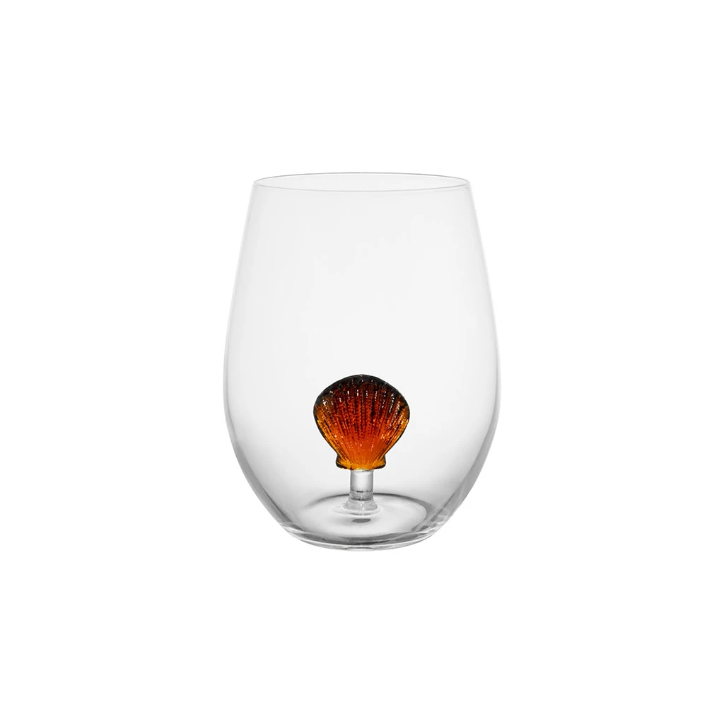 Gobelet St-jacques En Verre Borosilicate Ambre 50cl - Mer 1 Gobelet St-jacques En Verre Borosilicate Ambre 50cl - Mer
