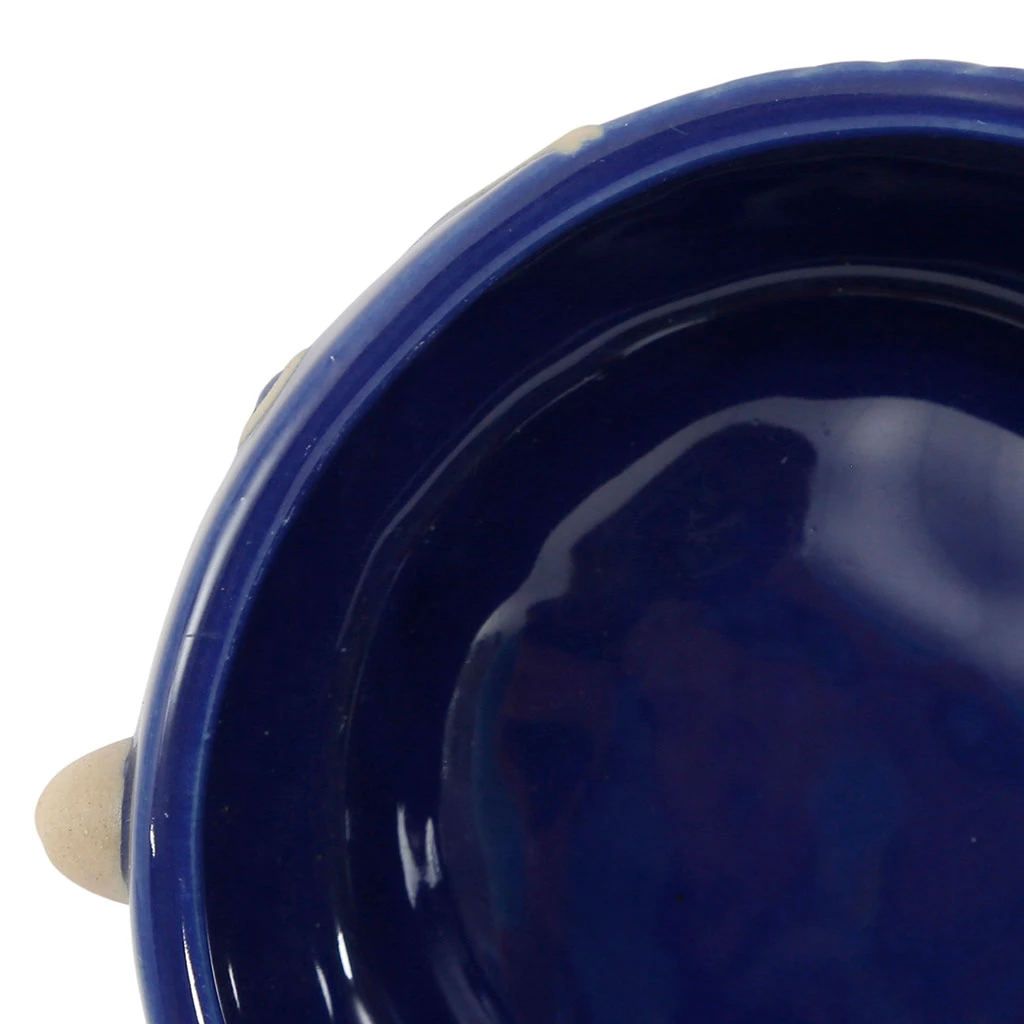 Lot De 2 Coupelles Gros Poisson En Grès Blanc Et Bleu 14x12cm - Océan 4 Lot De 2 Coupelles Gros Poisson En Grès Blanc Et Bleu 14x12cm - Océan – Image 4