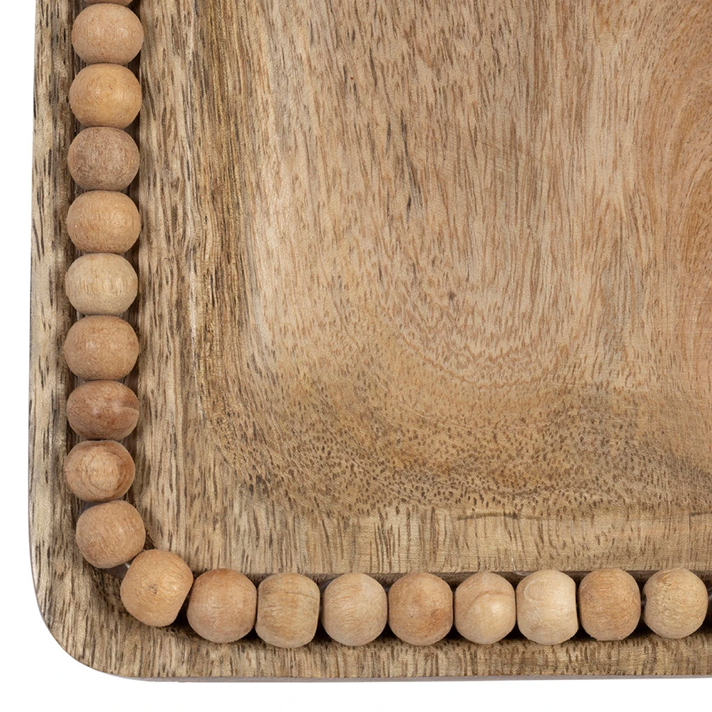 Lot De 2 Plats En Manguier Naturel - Eté A La Mer 2 Lot De 2 Plats En Manguier Naturel - Eté A La Mer – Image 2