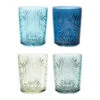 Lot De 4 Gobelets En Verre Bleu 35cl - Starla