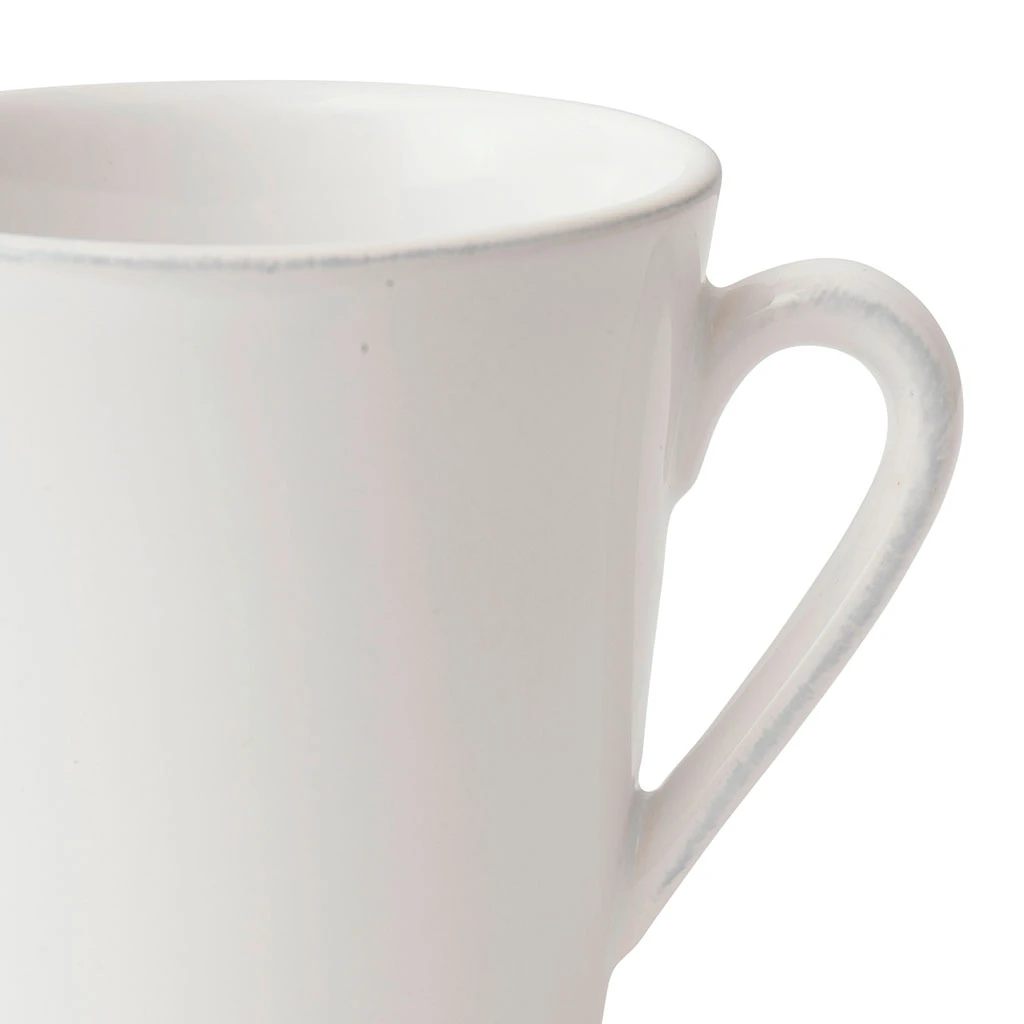 Mug Americain En Faïence Blanc 25cl 2 Mug Americain En Faïence Blanc 25cl – Image 2