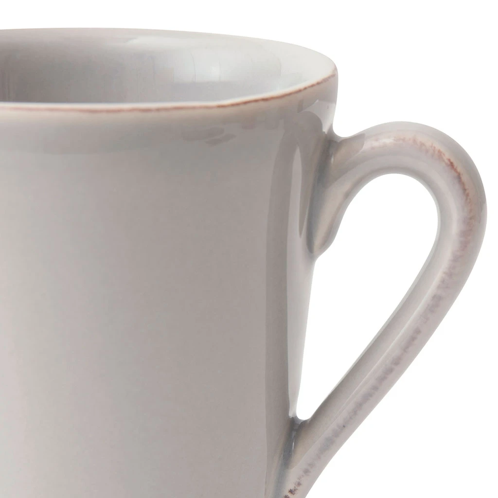 Mug Americain En Faïence Gris Perle 25cl 2 Mug Americain En Faïence Gris Perle 25cl – Image 2