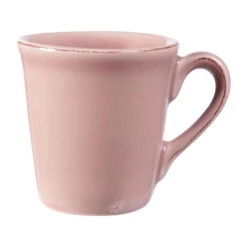 Mug Americain En Faïence Rose Poudré 50cl