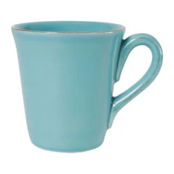 Mug Americain En Faïence Turquoise 50cl