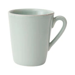 Mug Americain En Faïence Vert D'eau 25cl