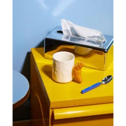 Mug Croissant En Céramique Blanc D8cm -Magasin De Vaisselle Pour La Maison mug croissant en ceramique blanc d8cm 698728 698728 FRN04 WEB 1