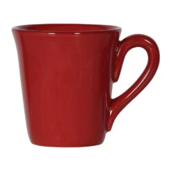 Mug En Faïence Rouge 50cl - Campagne