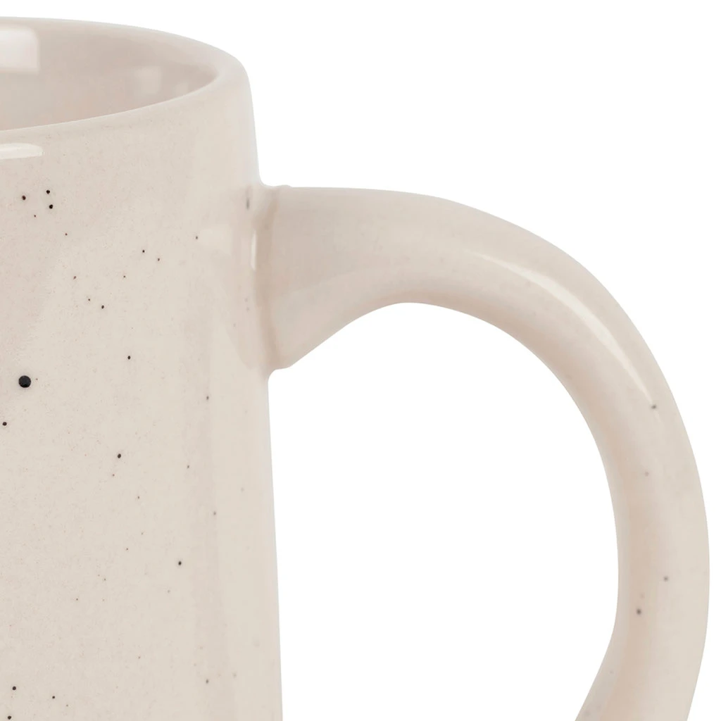 Mug Mamie En Grès Blanc Moucheté 35cl - Bonheur Étoilé 2 Mug Mamie En Grès Blanc Moucheté 35cl - Bonheur Étoilé – Image 2