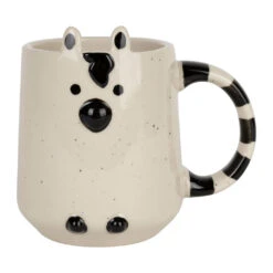 Mug Zèbre En Grès Blanc 35cl - Zawadi