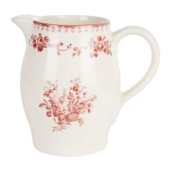 Pichet En Faïence Bordeaux 1.3L - Faustine