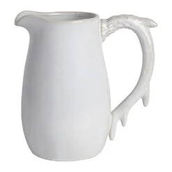 Pichet En Grès Blanc 1.5l - Foret