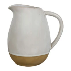 Pichet En Grès Blanc 1.9L - Jade
