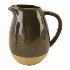 Pichet En Grès Kaki 1.9L - Jade