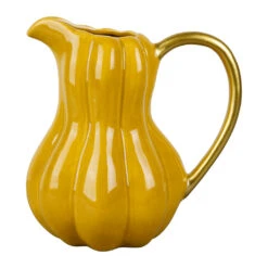 Pichet En Porcelaine Jaune 1L
