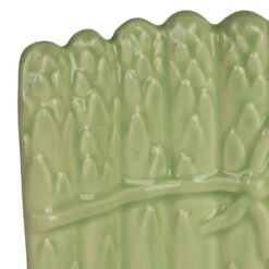 Plat Asperge En Faïence Vert 20x15cm 5 Plat Asperge En Faïence Vert 20x15cm -Magasin De Vaisselle Pour La Maison plat asperge en faience vert 20x15cm 40844 40844 DET02 WEB