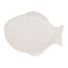 Plat Blanc 29.5x21.5cm En Faience - Poisson
