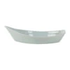 Plat Creux Bateau En Grès Vert D'eau 41x26cm