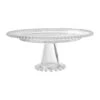 Plat Sur Pied En Verre - Perloa