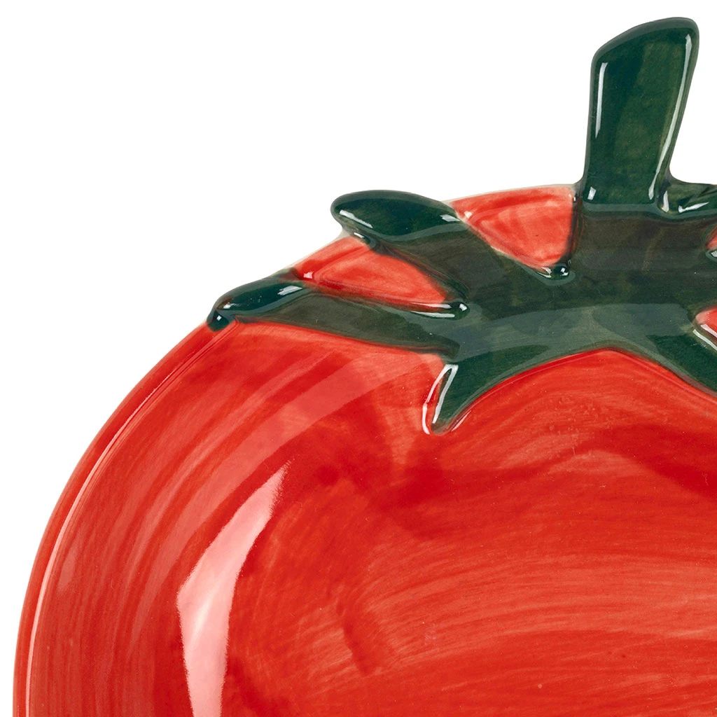 Plat Tomate En Grès Rouge 18x17cm - P'tit Légume 3 Plat Tomate En Grès Rouge 18x17cm - P'tit Légume – Image 3