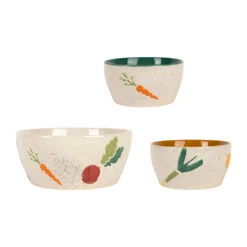 Plateau Avec 3 Coupelles En Grès Multicolore D26cm - P'tit Légume 6 Plateau Avec 3 Coupelles En Grès Multicolore D26cm - P'tit Légume -Magasin De Vaisselle Pour La Maison plateau avec 3 coupelles en gres multicolore d26cm p tit legume 46752 467522 DET02 WEB