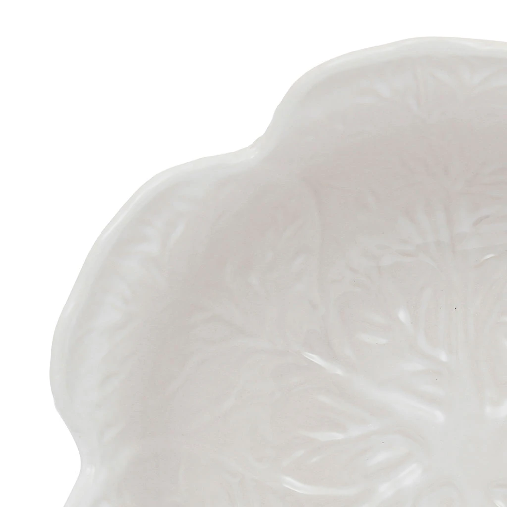 Saladier Chou En Grès Blanc D22cm - Chou 3 Saladier Chou En Grès Blanc D22cm - Chou – Image 3