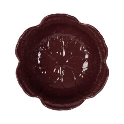 Saladier Chou En Grès Aubergine D22cm - Chou -Magasin De Vaisselle Pour La Maison saladier chou en gres aubergine d22cm chou 40070 40070 DET01 WEB