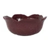 Saladier Chou En Grès Aubergine D27cm - Chou