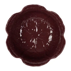 Saladier Chou En Grès Aubergine D27cm - Chou -Magasin De Vaisselle Pour La Maison saladier chou en gres aubergine d27cm chou 40073 40073 DET01 WEB
