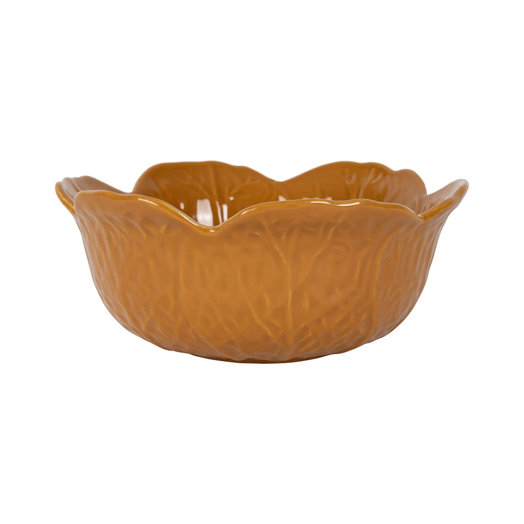 Saladier Chou En Grès Curry D22cm - Chou 1 Saladier Chou En Grès Curry D22cm - Chou