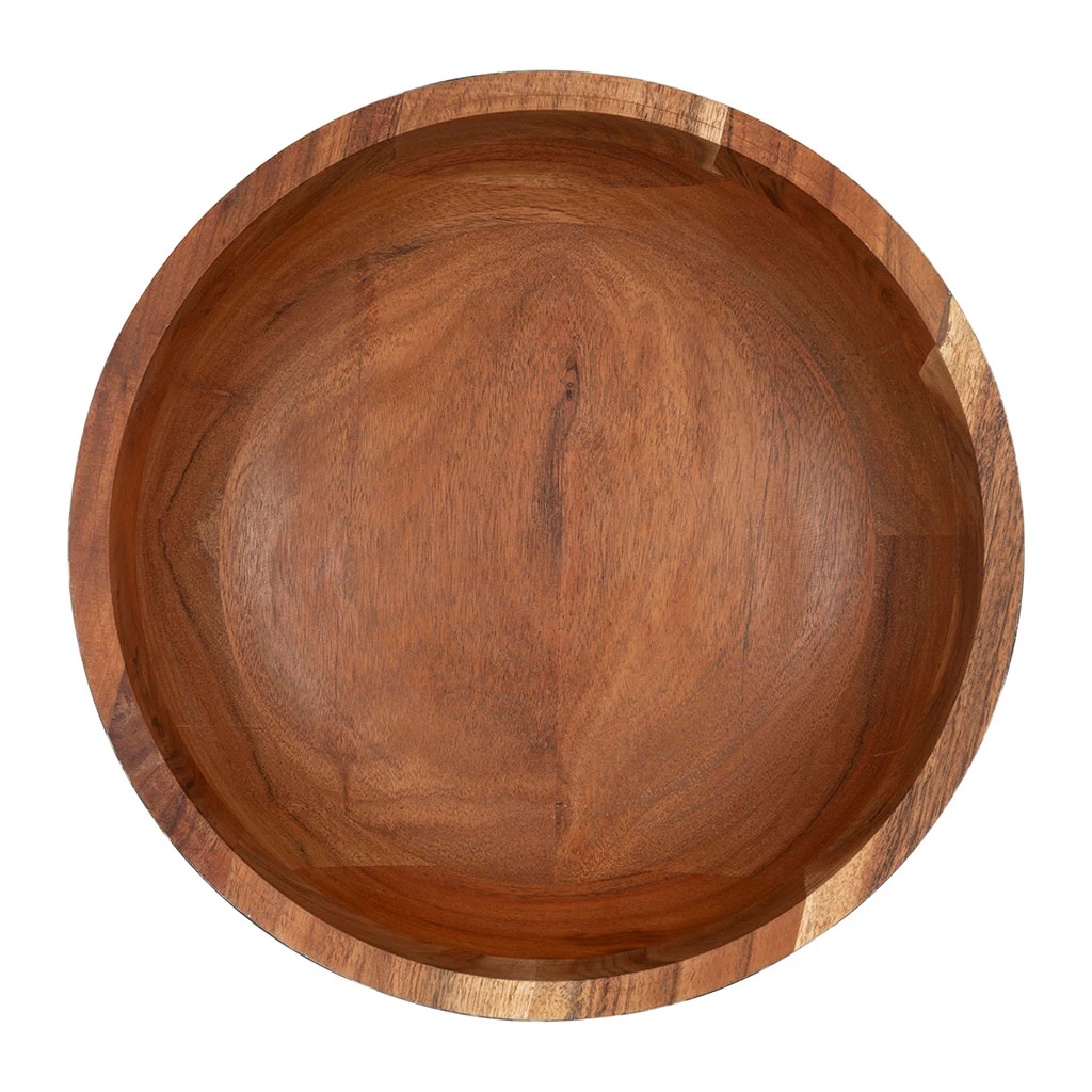 Saladier En Acacia Noir D30cm - Airelle 2 Saladier En Acacia Noir D30cm - Airelle – Image 2