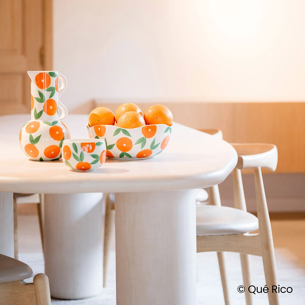 Saladier En Céramique Orange D25cm - Vera 2 Saladier En Céramique Orange D25cm - Vera – Image 2