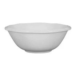 Saladier En Faïence Blanc D28.5cm - Darcy