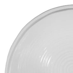 Saladier En Faïence Blanc D28.5cm - Darcy -Magasin De Vaisselle Pour La Maison saladier en faience blanc d28 5xh11cm darcy 39891 39891 DET02 WEB