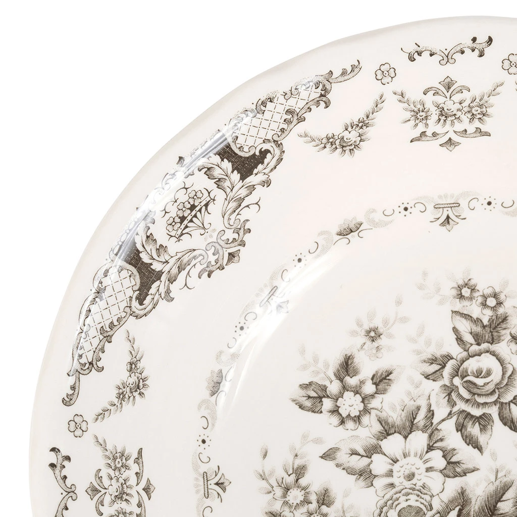 Saladier En Faïence Blanc Et Gris - Clothilde 3 Saladier En Faïence Blanc Et Gris - Clothilde – Image 3